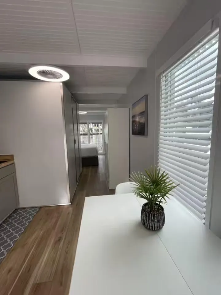 Slide: The Image of Modern Struktures MS 360 interior, 2023 model, featuring sleek design and natural lighting. - 9