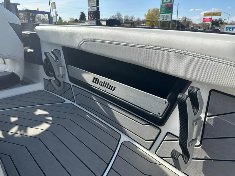 Slide: The Image of 2017 Malibu Response TXi interior with sleek design and modern features. - 10