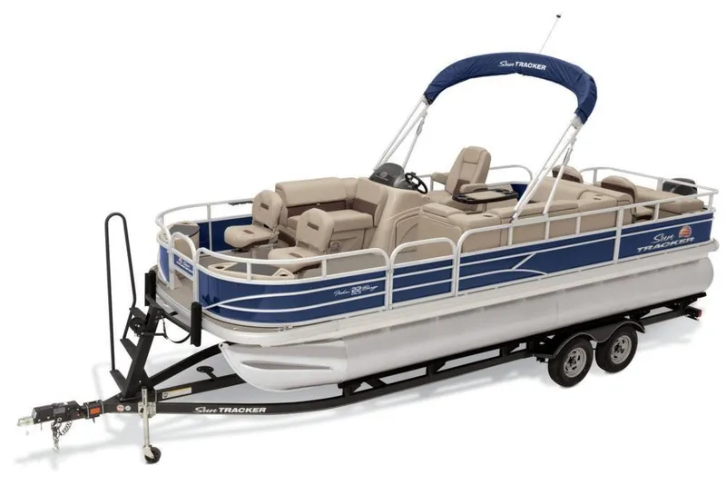 Slide: The Image of Sun Tracker Fishin' Barge 22 DLX 2019 - 50