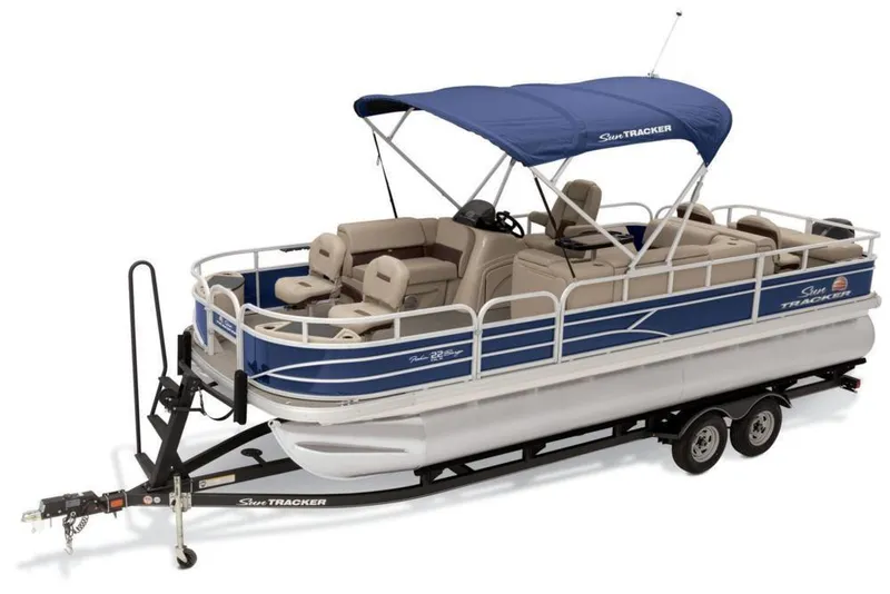 Slide: The Image of Sun Tracker Fishin' Barge 22 DLX 2019 - 51
