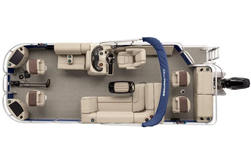 Slide: The Image of Sun Tracker Fishin' Barge 22 DLX 2019 - 57