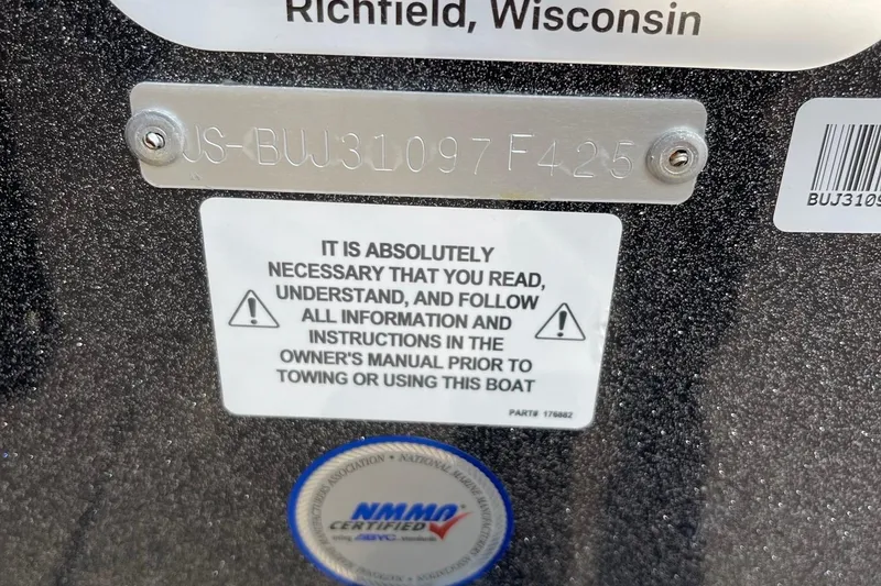 The Image of 2025 Nitro ZV21 Pro fishing boat on trailer, parked outdoors. - 0