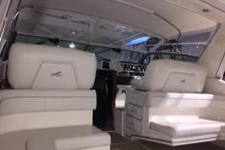 Slide: The Image of Sea Ray 390 Express Cruiser 1990 - 82