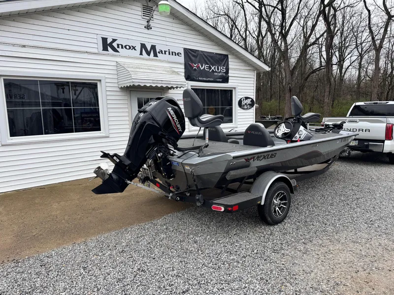 Slide: The Image of 2022 Vexus AVX181 boat on trailer outside Knox Marine dealership. - 3