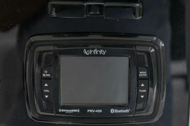 Slide: The Image of Infinity PRV-450 marine stereo system with Bluetooth on 2017 Sea Hunt Ultra 225 boat. - 12