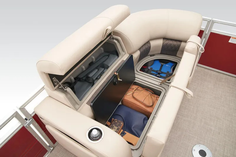 Slide: The Image of Manufacturer Provided Image: Sun Tracker Party Barge 22 RF DLX - 17