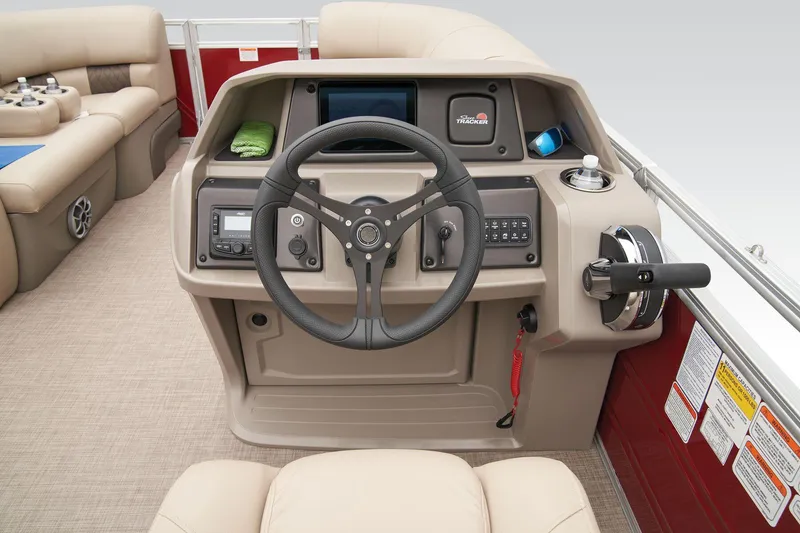 Slide: The Image of Sun Tracker Party Barge 22 RF DLX 2025 - 25