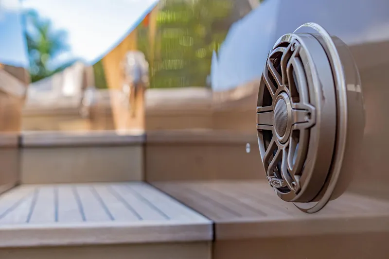 Slide: The Image of Upgraded Stereo System with Speakers Painted to Match - 27