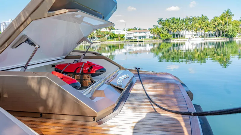 Slide: The Image of Garage for Water Toys (Not Included) - 40