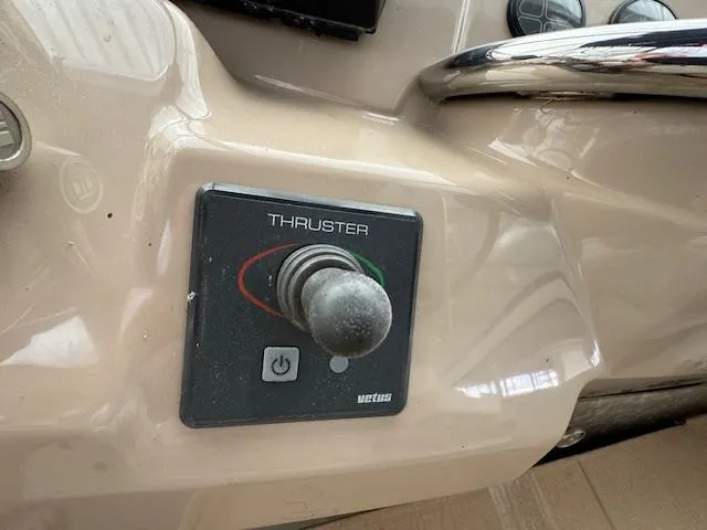 Slide: The Image of Control panel of a 2006 Carver 36 Motor Yacht thruster system. - 15