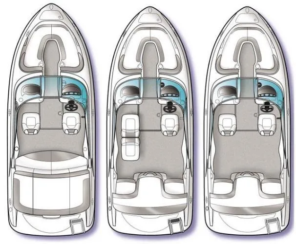 Slide: The Image of Manufacturer Provided Image: Optional deck layouts. - 9