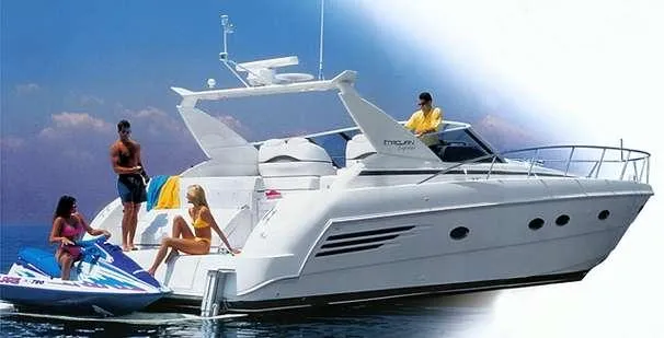 Slide: The Image of Trojan 400 Express Yacht 2000 - 12