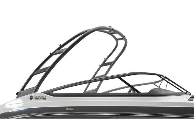 Slide: The Image of 2019 Yamaha AR195 boat with sleek design and modern wakeboard tower. - 3
