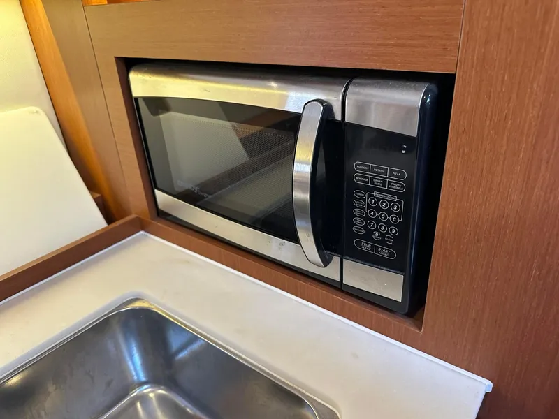 Slide: The Image of Galley Microwave & Sink - 30