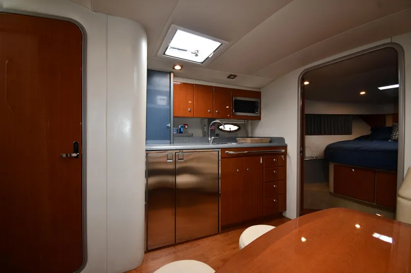 Slide: The Image of Interior of 2009 Formula 40 PC yacht with kitchen and sleeping area. - 42