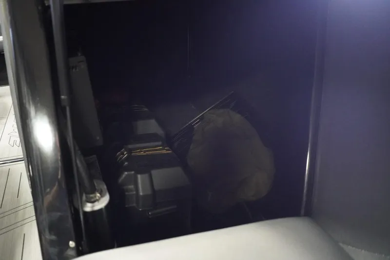 Slide: The Image of Dark interior of a 2017 Supreme S211 vehicle compartment. - 38