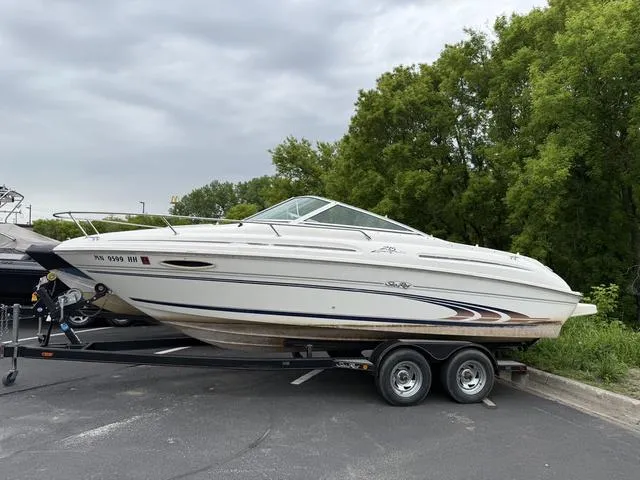 Slide: The Image of Sea Ray 215 Express Cruiser 1998 - 2