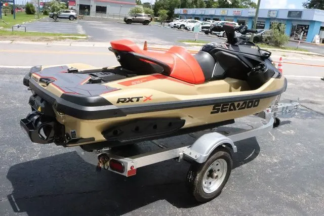 Slide: The Image of Sea-Doo RXT-X™ 325 Metallic Tan / Lava Red Premium 2025 - 6