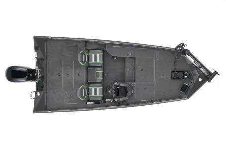 Slide: The Image of 2025 Ranger RT178 fishing boat, top view, spacious deck, modern design. - 17