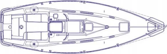 Slide: The Image of 2004 J Boats J/32 sailboat "Joy Ride" on stands, Longboat Key, FL. - 82