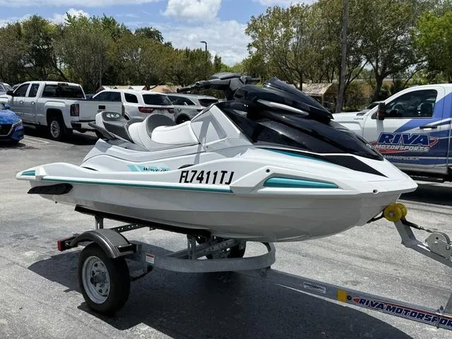 Slide: The Image of 2022 Yamaha WaveRunner VX Cruiser on trailer in parking lot. - 4