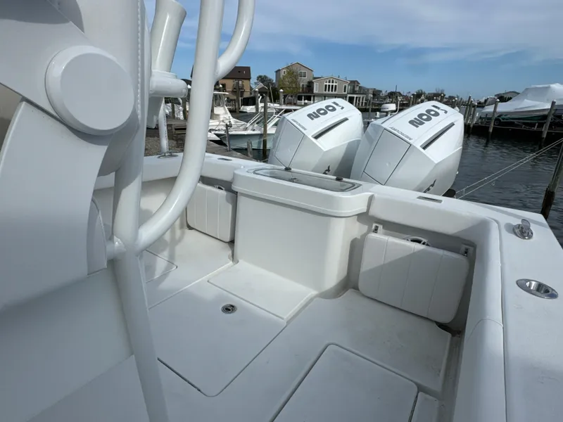 Slide: The Image of Pair Customer 24 Deep Vee Offshore, Pair Customs 24 Deep Vee, REV Yacht Sales, Contender, Regulator, SeaVee, Yellowfin, SeaHunt, SeaPro, Southport, Center Console, Mercury - 12
