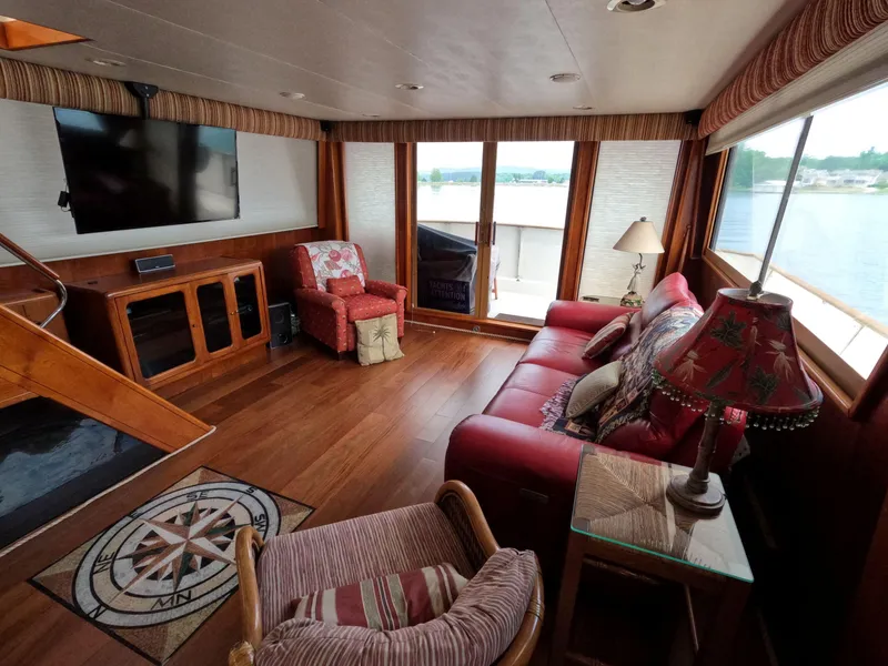 Slide: The Image of Viking Gulfstar 55 MY 1988 - 67