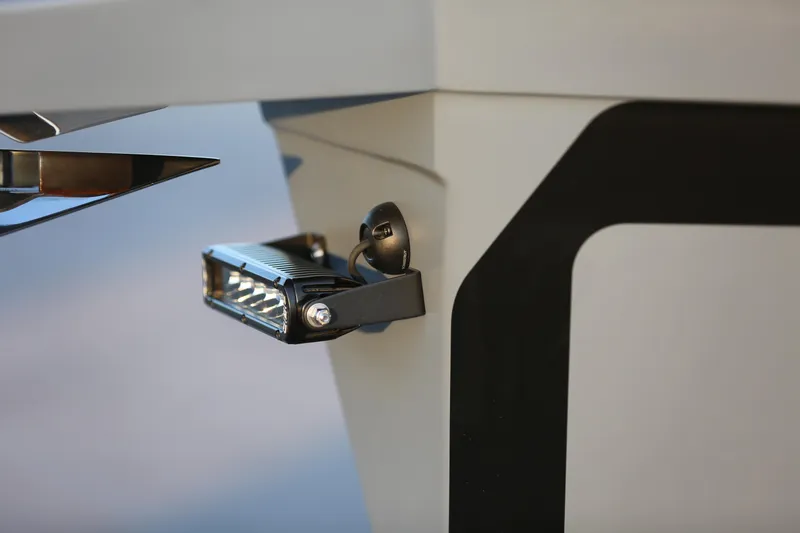 Slide: The Image of Close-up of Jaktar J30 Black Vision 2026 vehicle's sleek exterior detail and lighting. - 35