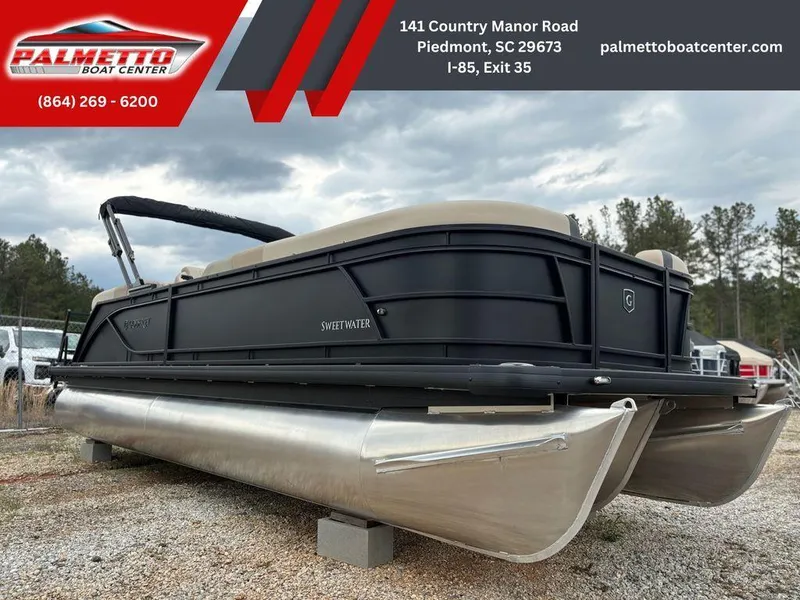 Slide: The Image of 2025 Godfrey SWEETWATER 2286 SB pontoon boat at Palmetto Boat Center, Piedmont, SC. - 3