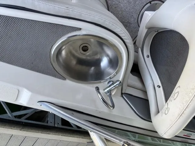Slide: The Image of Stainless steel sink on 2010 Sea Ray 260 Sundeck boat interior. - 7