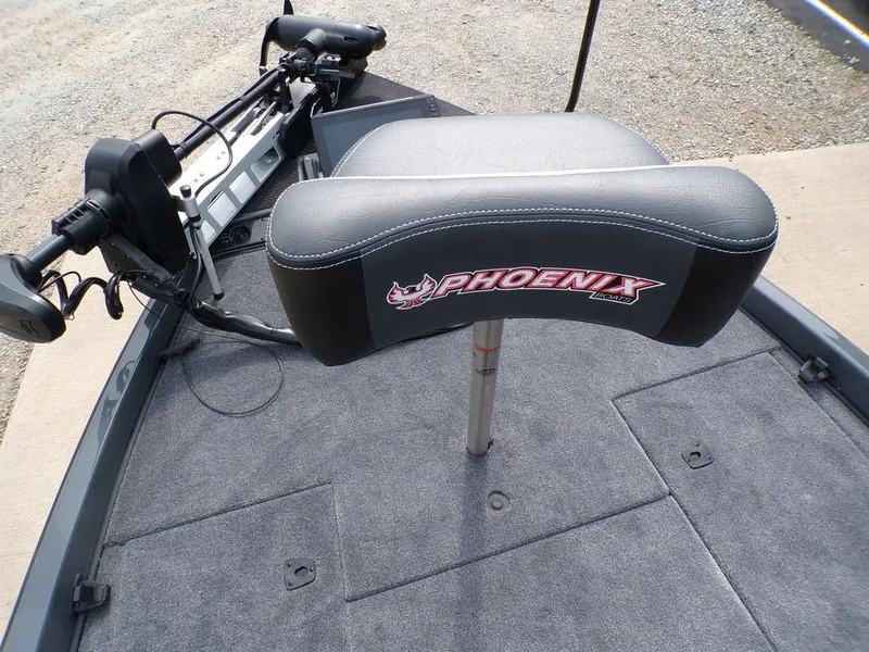Slide: The Image of 2025 Phoenix 721 ZXL boat seat and deck, featuring sleek design and durable materials. - 17