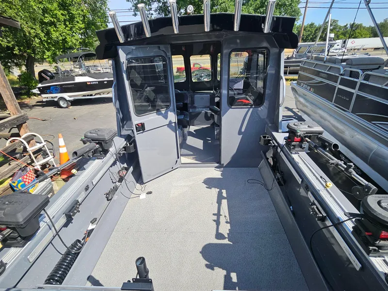 Slide: The Image of 2023 RH Boats 22 Coastal Hardtop, interior view with fishing gear and equipment. - 16