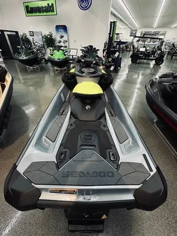 Slide: The Image of 2025 Sea-Doo Waverunner RXP-X™ 325 in showroom, featuring sleek design and advanced technology. - 5