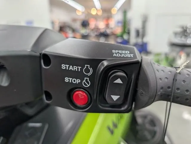 Slide: The Image of 2024 Yamaha WaveRunner FX Cruiser SVHO handlebar controls with start, stop, and speed adjust buttons. - 8