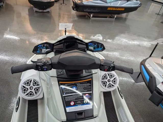 Slide: The Image of 2025 Yamaha WaveRunner VX Cruiser® HO with Audio, featuring sleek dashboard and audio system. - 4