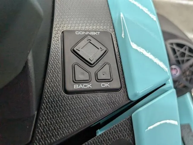 Slide: The Image of Control panel of 2025 Yamaha WaveRunner VX® Limited HO with navigation buttons. - 7