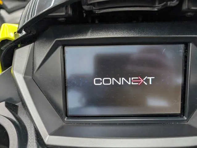 Slide: The Image of Display screen of 2022 Yamaha WaveRunner FX Limited SVHO showing "Connext" interface. - 7