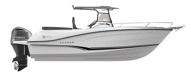 Slide: The Image of 2024 Jeanneau Leader 6.5 CC Series 3 boat with Yamaha outboard motor. - 18