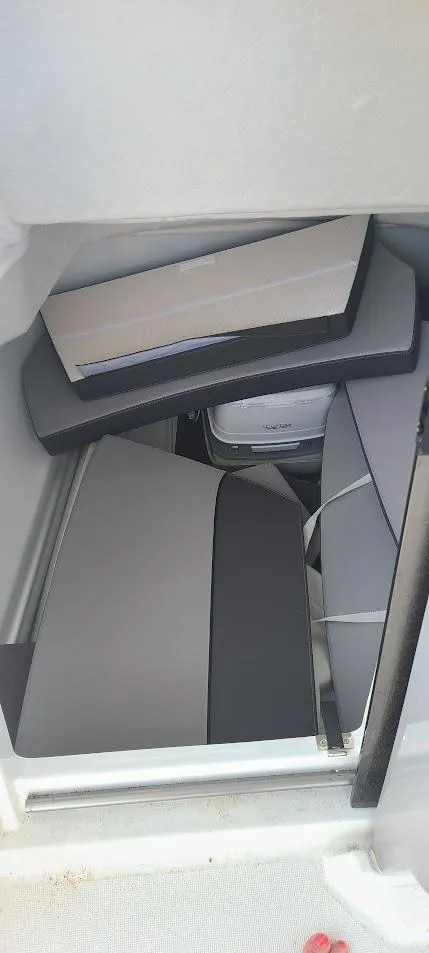 Slide: The Image of Interior storage compartment of 2024 Jeanneau Leader 6.5 CC Series 3 boat. - 20