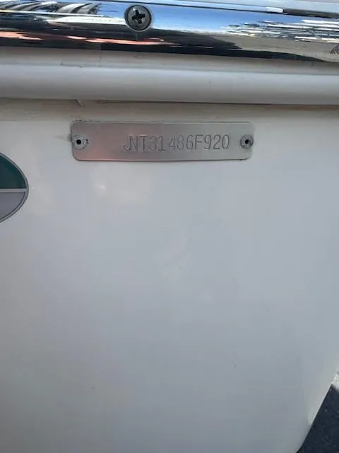 Slide: The Image of 2020 NauticStar 2602 Legacy boat with visible hull identification number. - 10