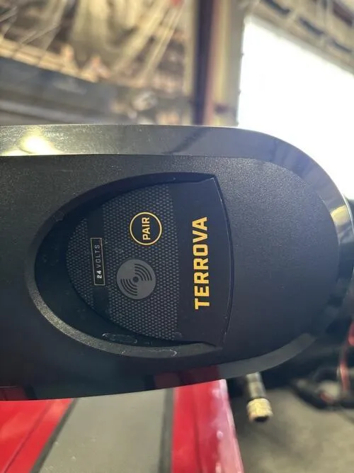 Slide: The Image of Humminbird Helix 9 fish finder on 2025 Tracker Targa V-19 Combo boat dashboard. - 7