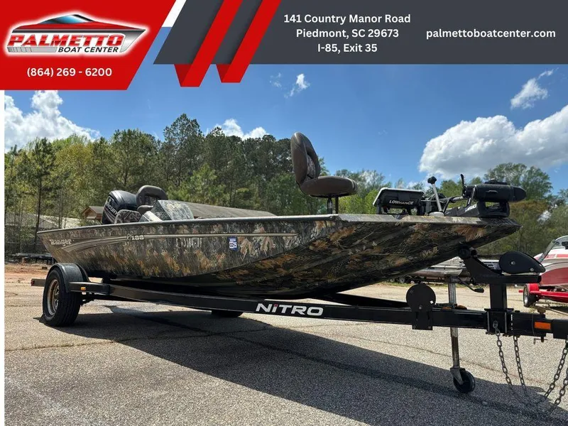 Slide: The Image of Ranger RC188 boat on Nitro trailer at Palmetto Boat Center, Piedmont, SC. - 17