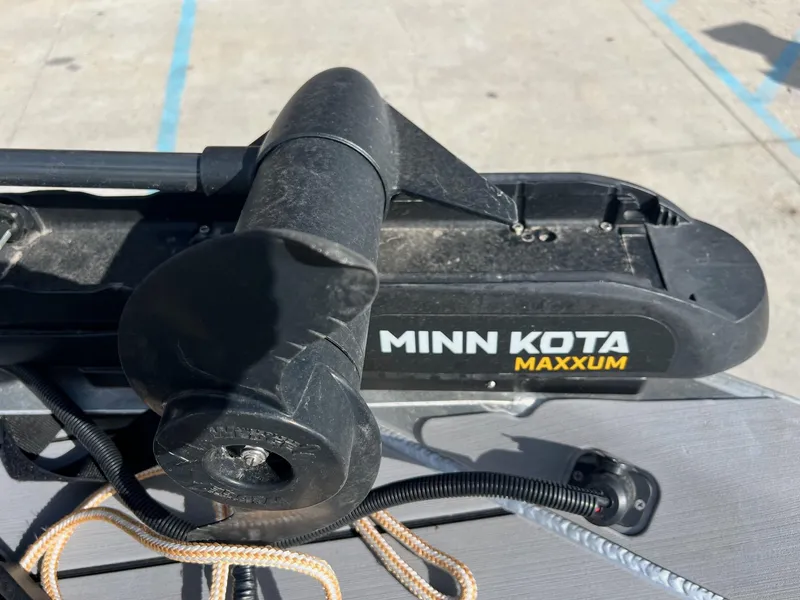 Slide: The Image of Minn Kota Maxxum trolling motor on Hanko 185 CCLS, 2022 model. - 12