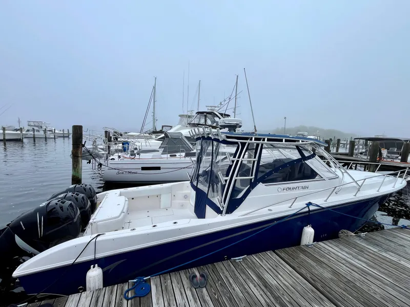 Slide: The Image of Fountain 38 Sportfish Cruiser 2011 - 69