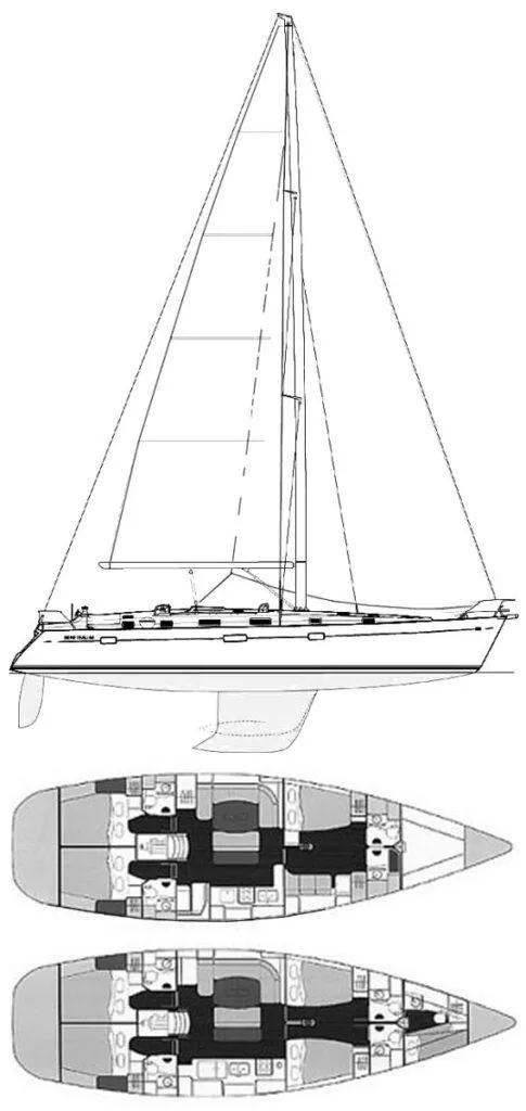 Slide: The Image of Beneteau 50 1997 - 54