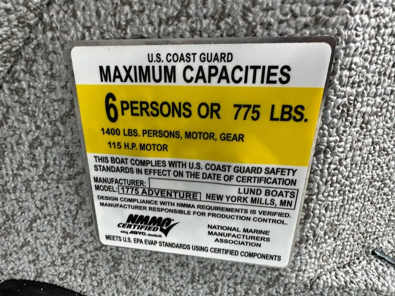 Slide: The Image of Lund Adventure 1775 Sport w/ 115HP Mercury! 2025 - 11