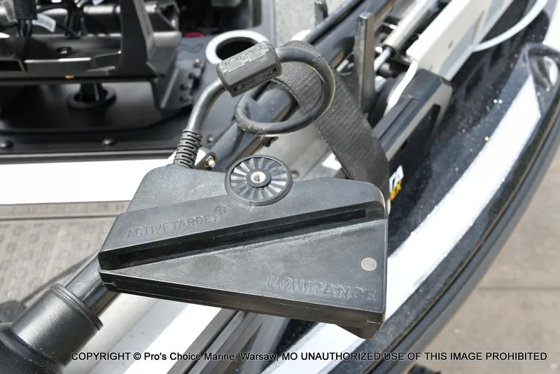 Slide: The Image of Close-up of ActiveTarget sonar device on 2024 Nitro Z20 Pro boat. - 4