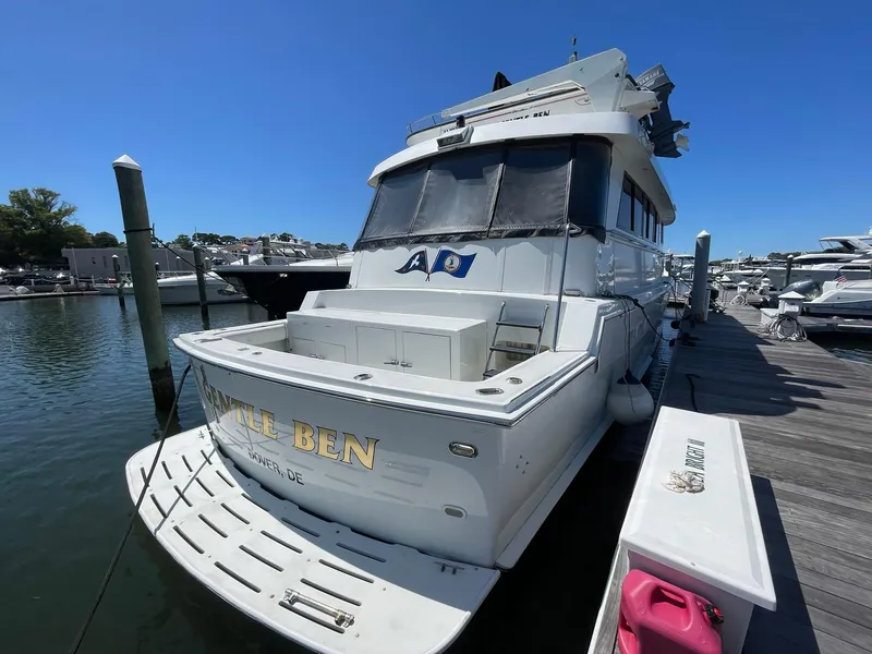 Slide: The Image of Hatteras 80 Cockpit Motor Yacht 1989 - 113