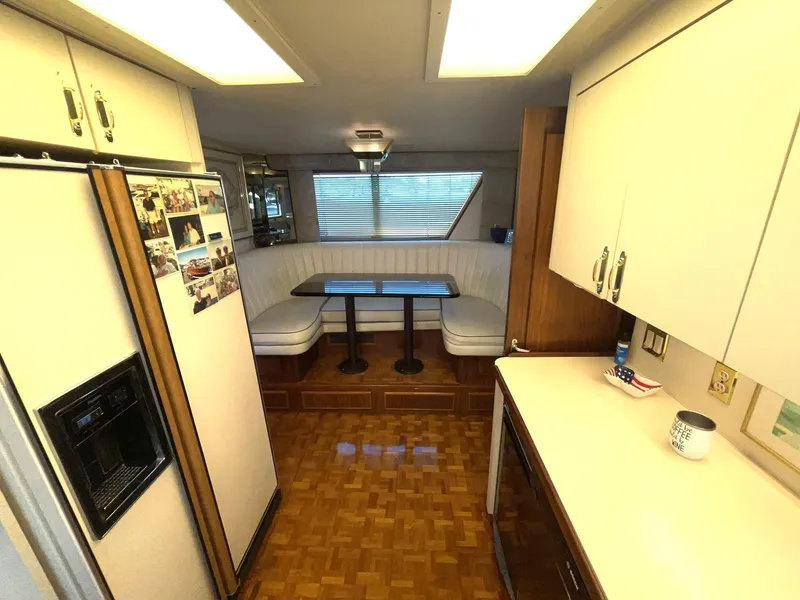 Slide: The Image of GALLEY LOOKING TO STBD TOWARDS CRESENT SHAPED DINETTE - 15