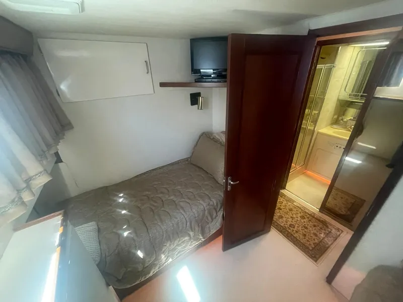 Slide: The Image of GUEST STATEROOM TO PORT FORWARD WITH TWIN BUNKS - 56